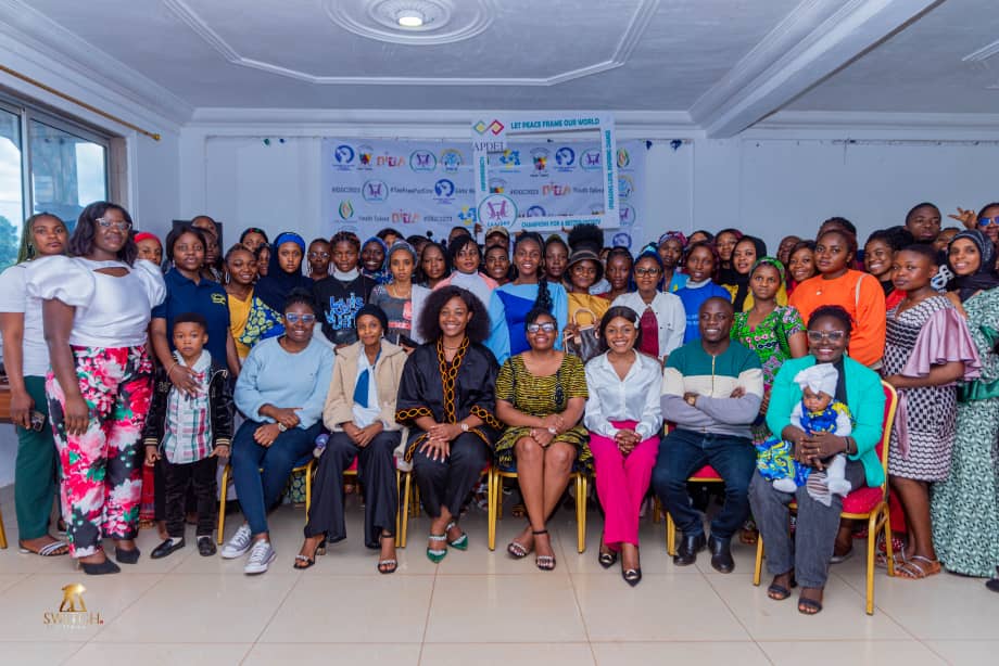 AGYW participants at a community event
